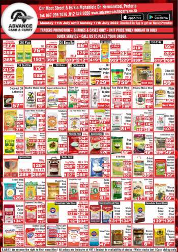 Advance Cash & Carry catalogue  - 11/07/2022 - 17/07/2022.