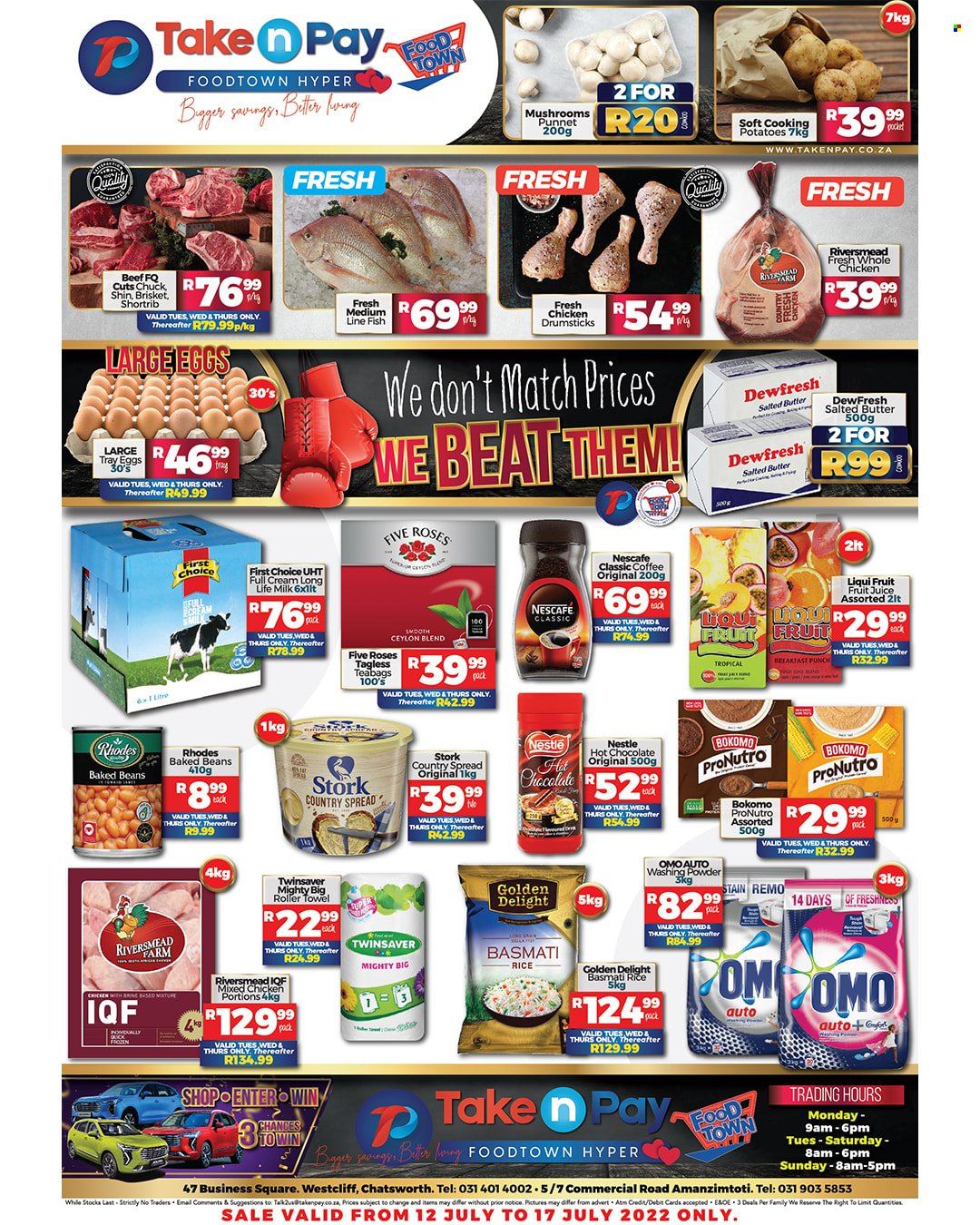 Take n Pay specials - 12/07/2022 - 17/07/2022. Page 1