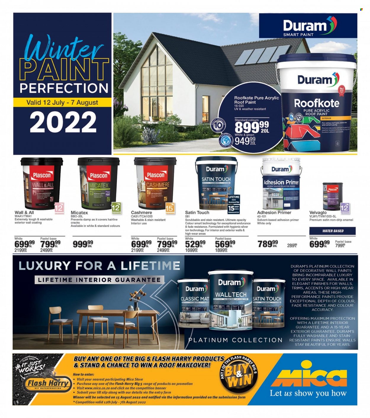 Mica specials - 12/07/2022 - 07/08/2022. Page 1