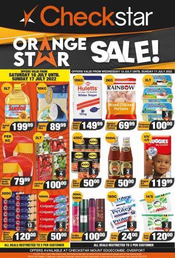 Checkstar catalogue  - 13/07/2022 - 17/07/2022.