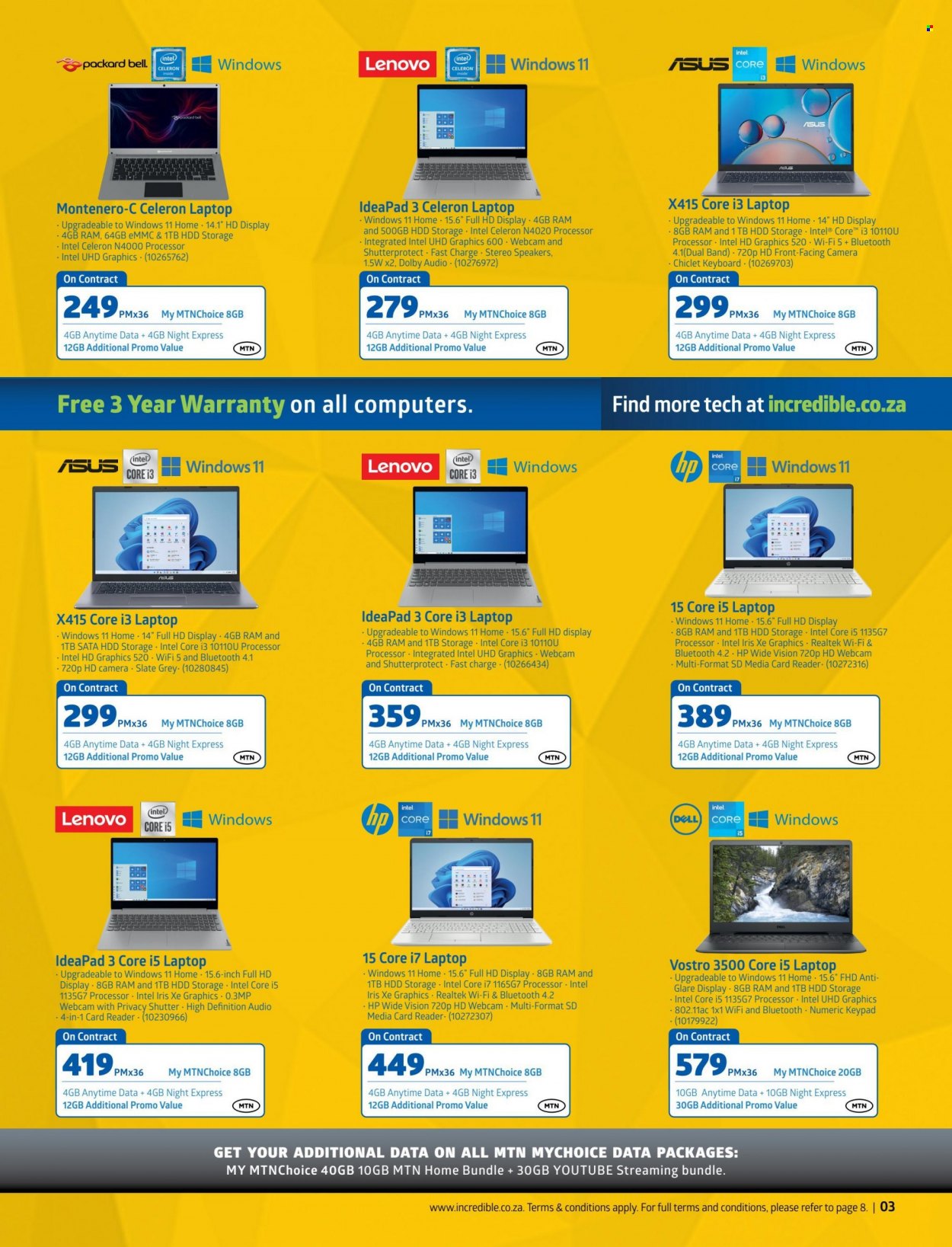 Incredible Connection specials - 01/07/2022 - 31/07/2022. Page 3