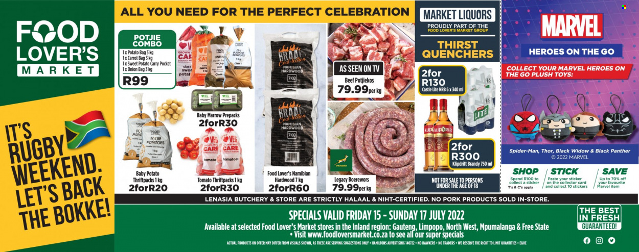 Food Lover's Market specials - 15/07/2022 - 17/07/2022. Page 1