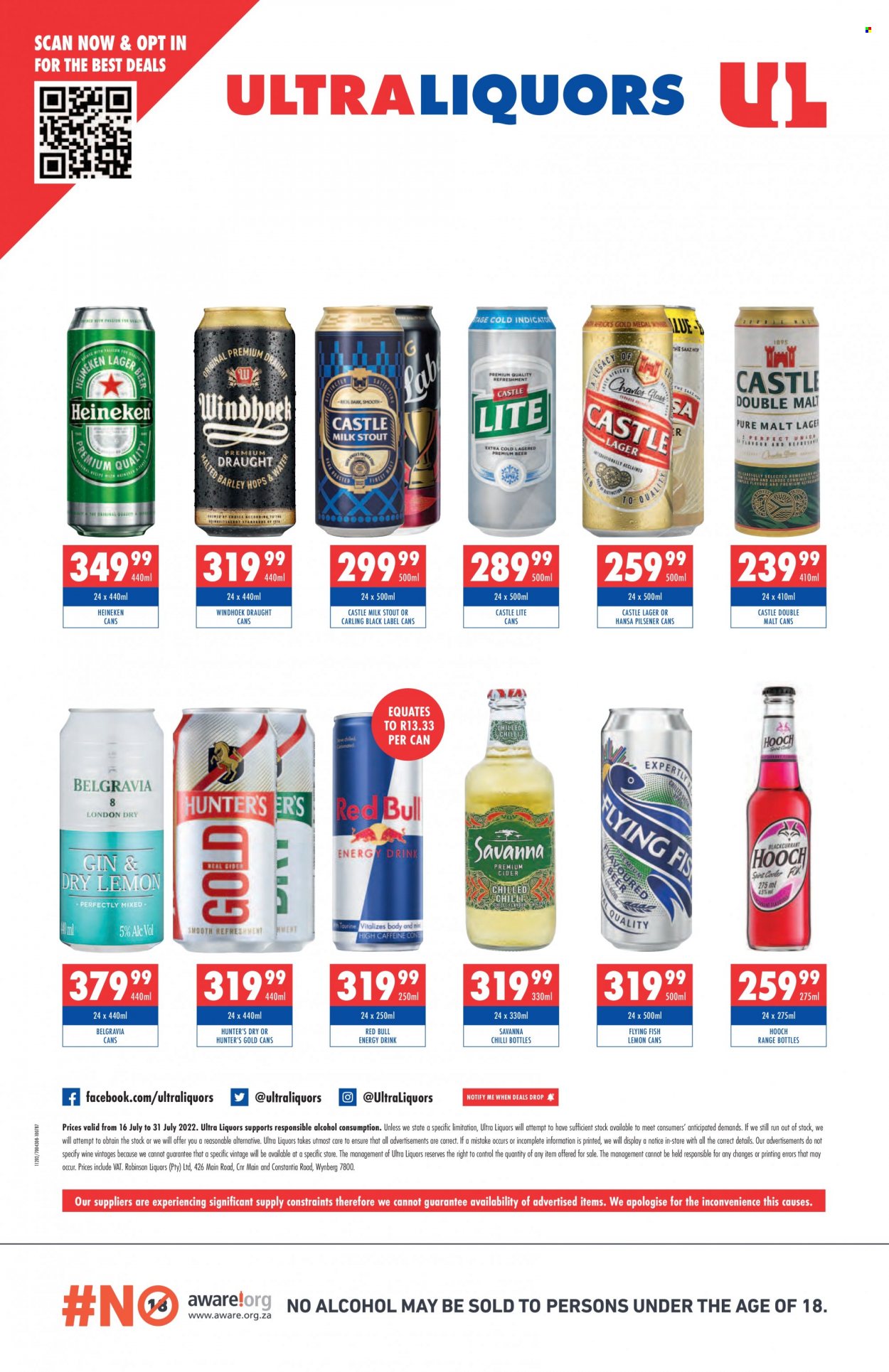 Ultra Liquors specials - 16/07/2022 - 31/07/2022. Page 4