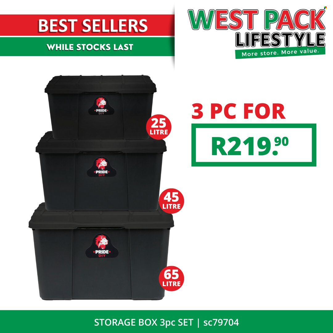 West Pack Lifestyle specials. Page 3