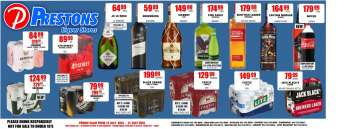 Prestons Liquor Stores catalogue  - 15/07/2022 - 21/07/2022.