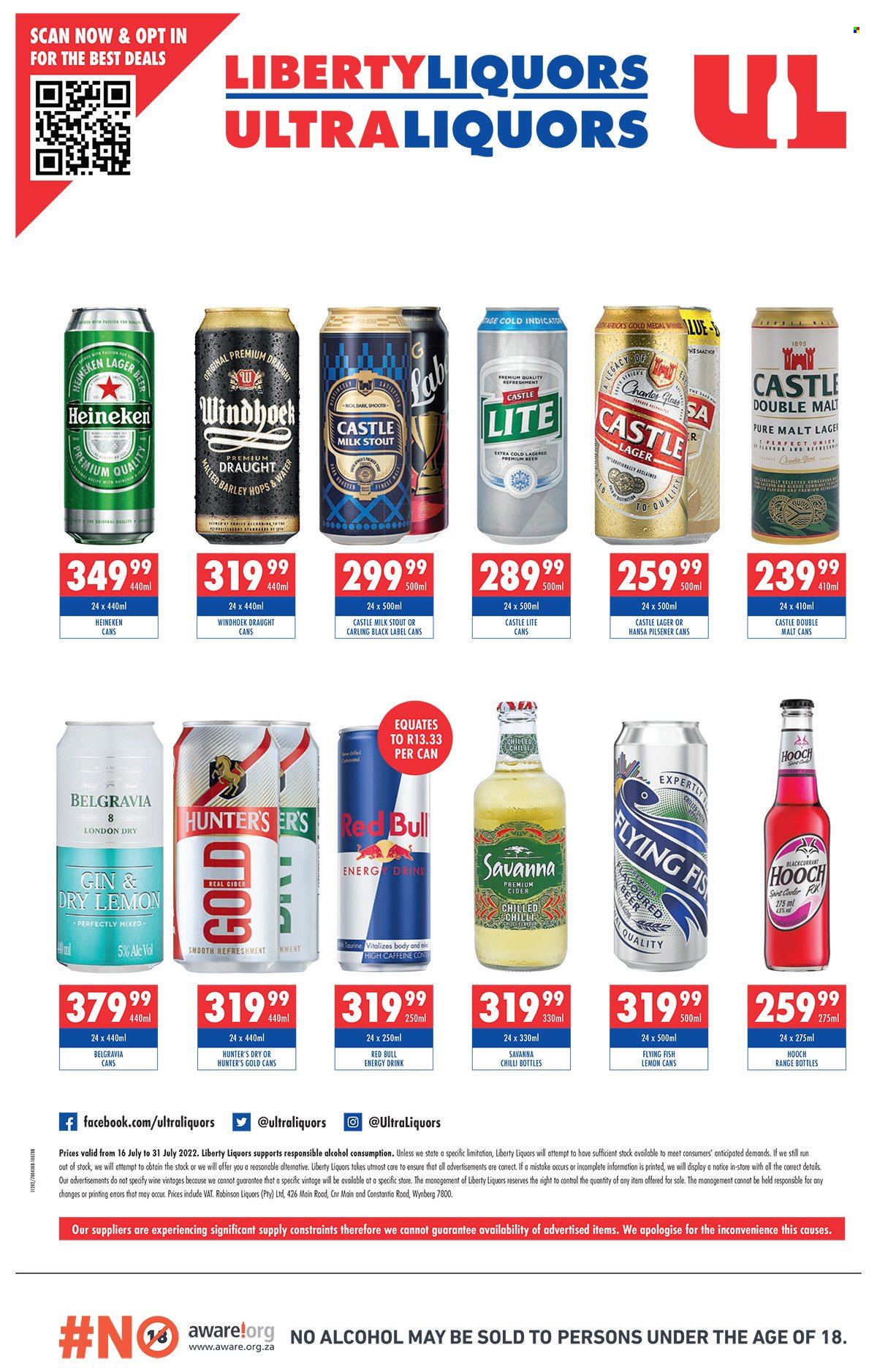 Liberty Liquors specials - 16/07/2022 - 31/07/2022. Page 4