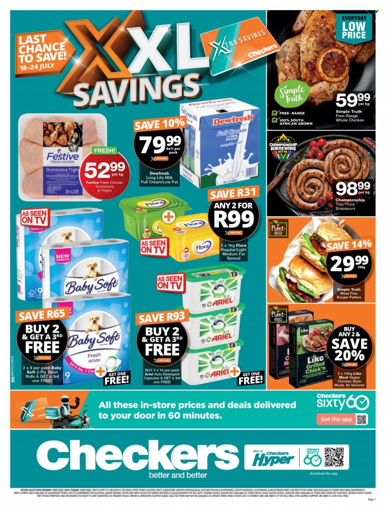 Checkers specials - 18/07/2022 - 24/07/2022. Page 1