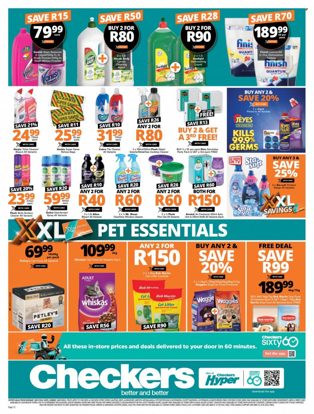 Checkers specials - 18/07/2022 - 24/07/2022. Page 12
