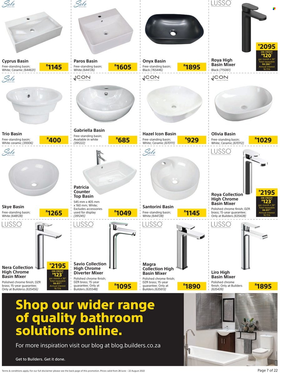Builders specials - 28/06/2022 - 22/08/2022. Page 7