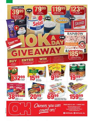 OK Foods catalogue  - 22/07/2022 - 07/08/2022.