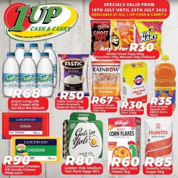 1UP Cash & Carry catalogue  - 18/07/2022 - 25/07/2022.