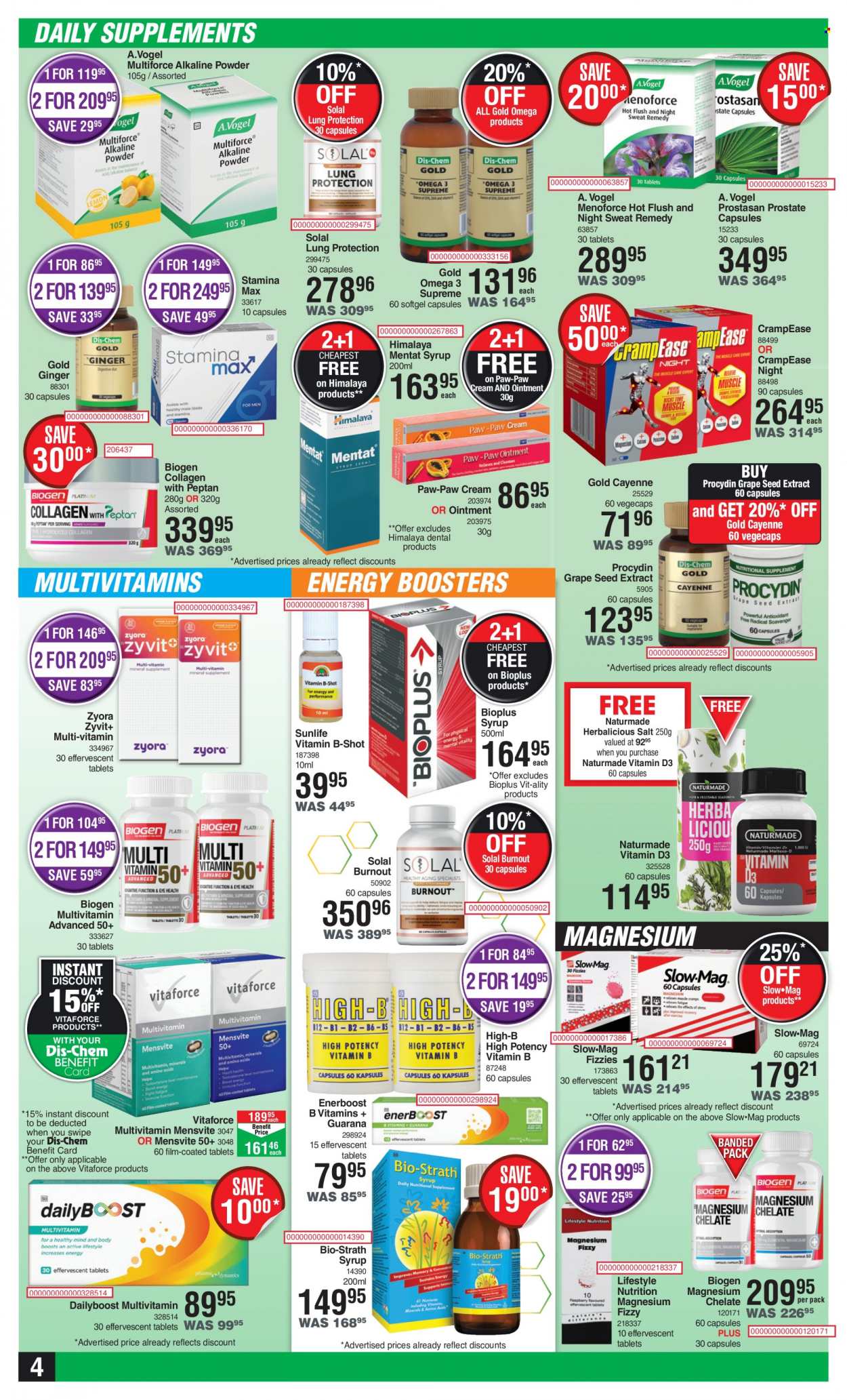Dis-Chem specials - 21/07/2022 - 14/08/2022. Page 4