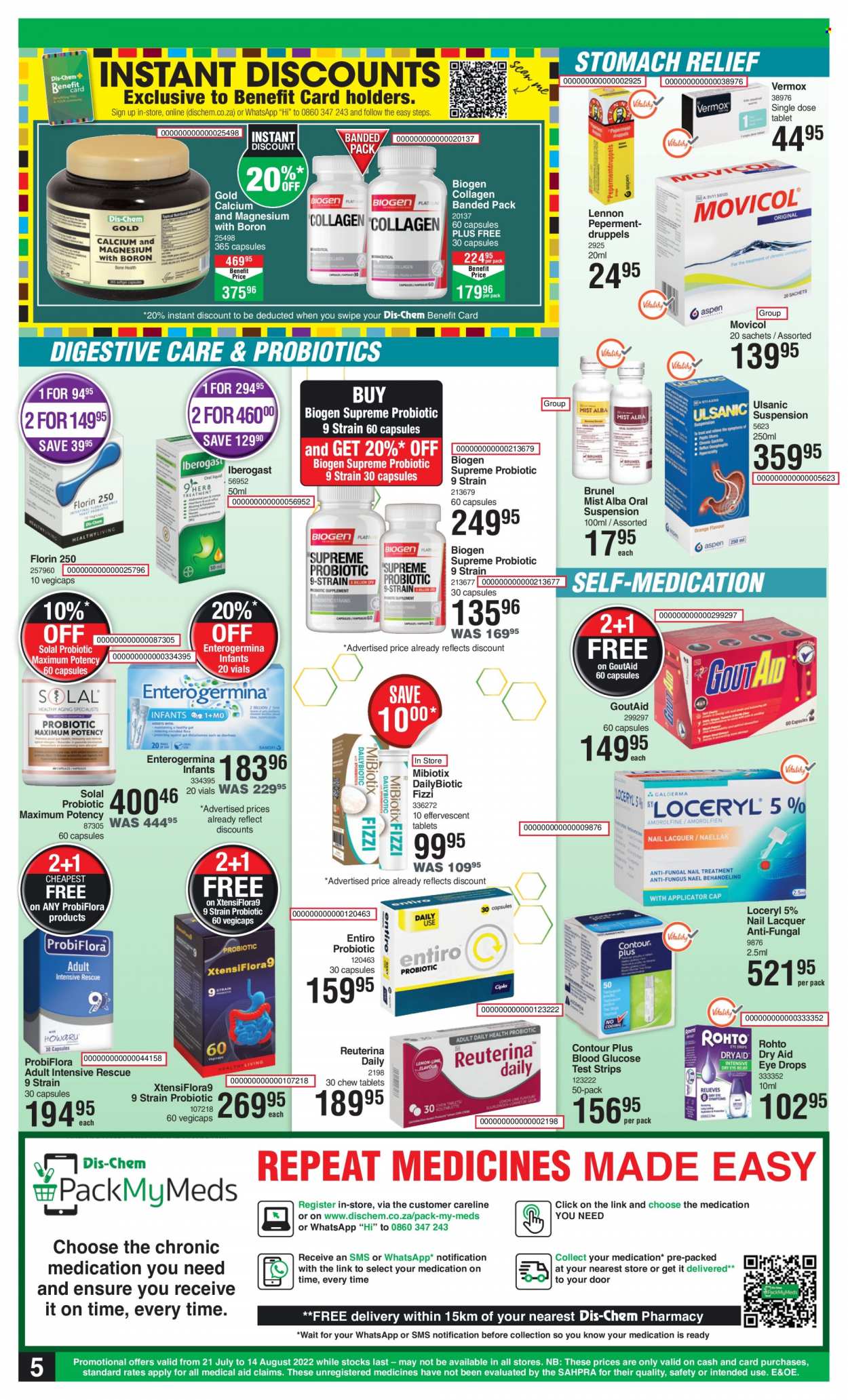 Dis-Chem specials - 21/07/2022 - 14/08/2022. Page 5