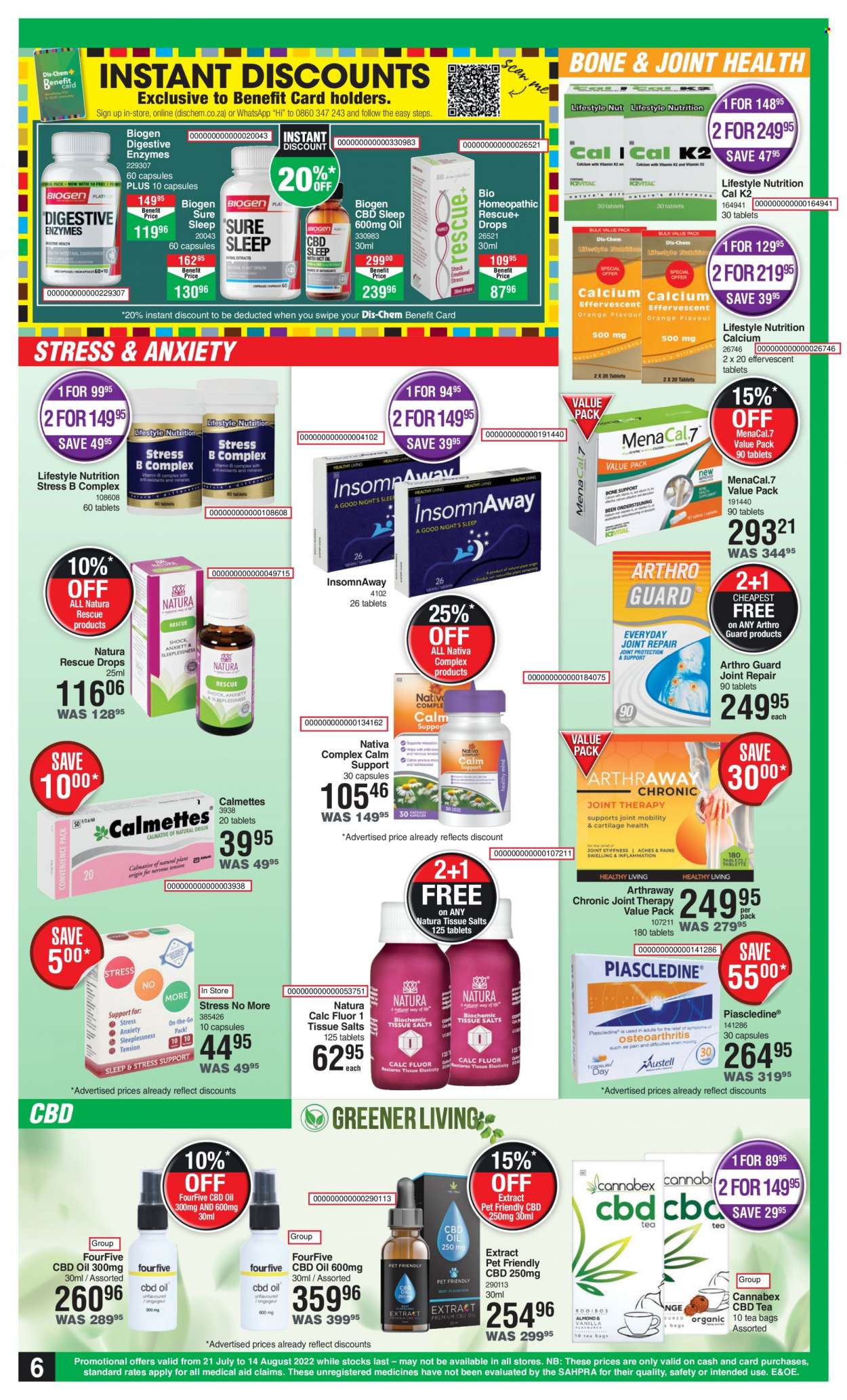 Dis-Chem specials - 21/07/2022 - 14/08/2022. Page 6