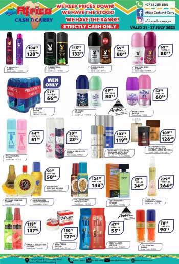 Africa Cash & Carry catalogue  - 21/07/2022 - 27/07/2022.