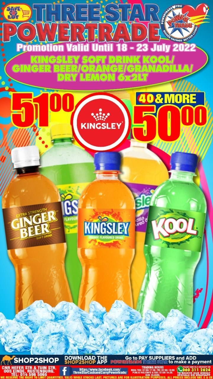 Three Star Cash and Carry specials - 18/07/2022 - 23/07/2022. Page 1