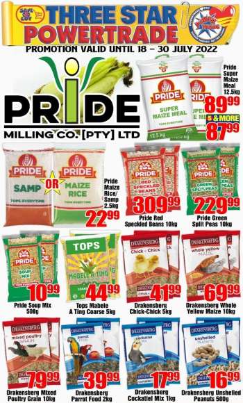 Three Star Cash and Carry catalogue  - 18/07/2022 - 30/07/2022.