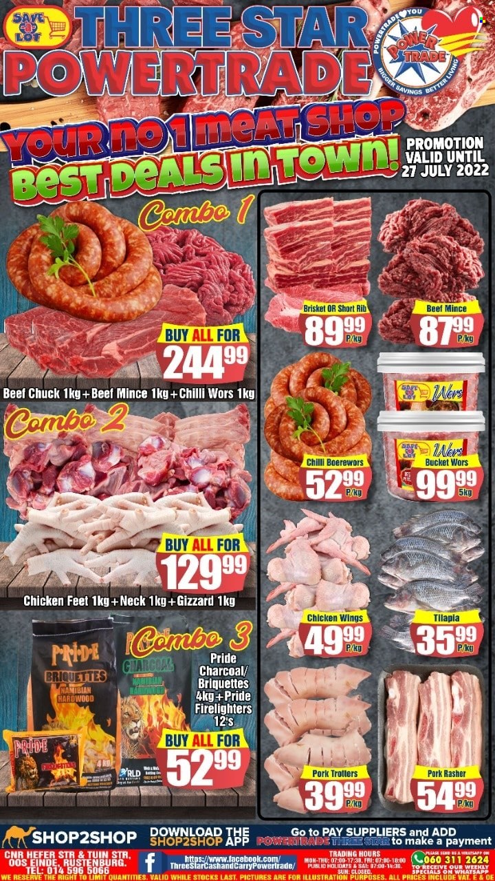 Three Star Cash and Carry specials - 21/07/2022 - 27/07/2022. Page 1