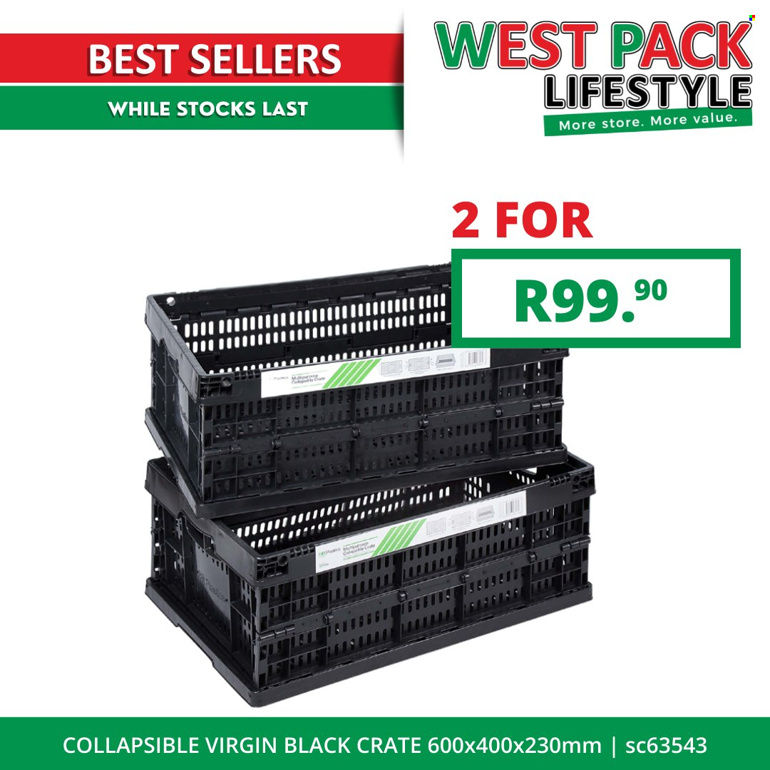 West Pack Lifestyle specials. Page 1