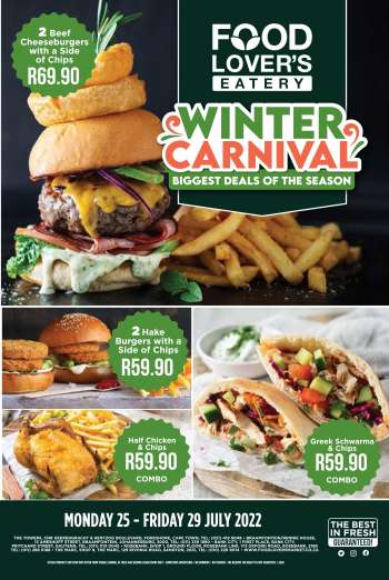 Food Lover's Market catalogue  - 25/07/2022 - 29/07/2022.