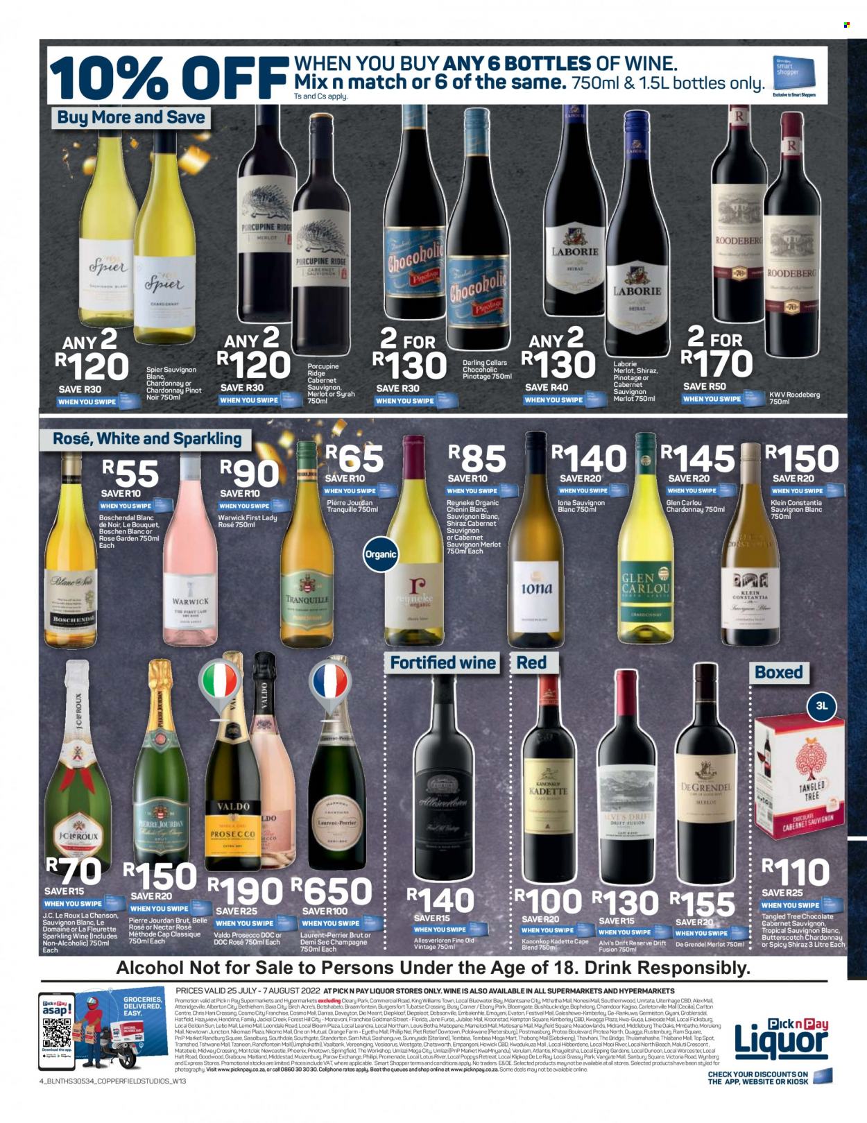 Pick n Pay Liquor specials - 25/07/2022 - 07/08/2022. Page 4
