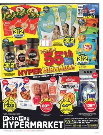 Pick n Pay Hypermarket catalogue  - 25/07/2022 - 31/07/2022.