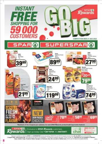 SPAR catalogue  - 25/07/2022 - 07/08/2022.