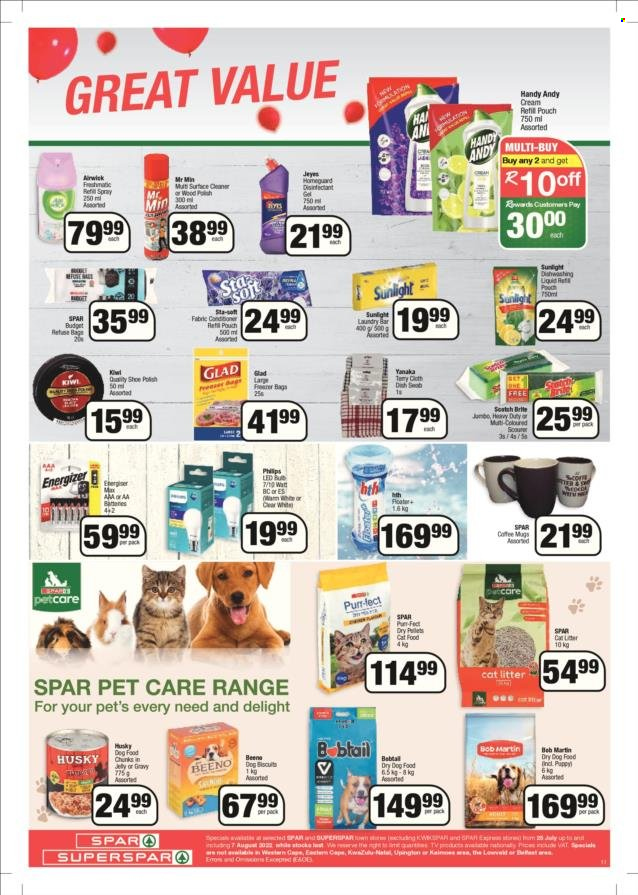 SPAR specials - 25/07/2022 - 07/08/2022. Page 11