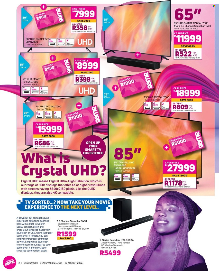 Game specials - 24/07/2022 - 27/08/2022. Page 2