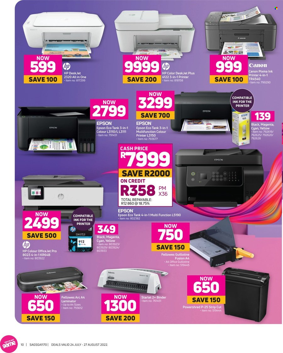 Game specials - 24/07/2022 - 27/08/2022. Page 10