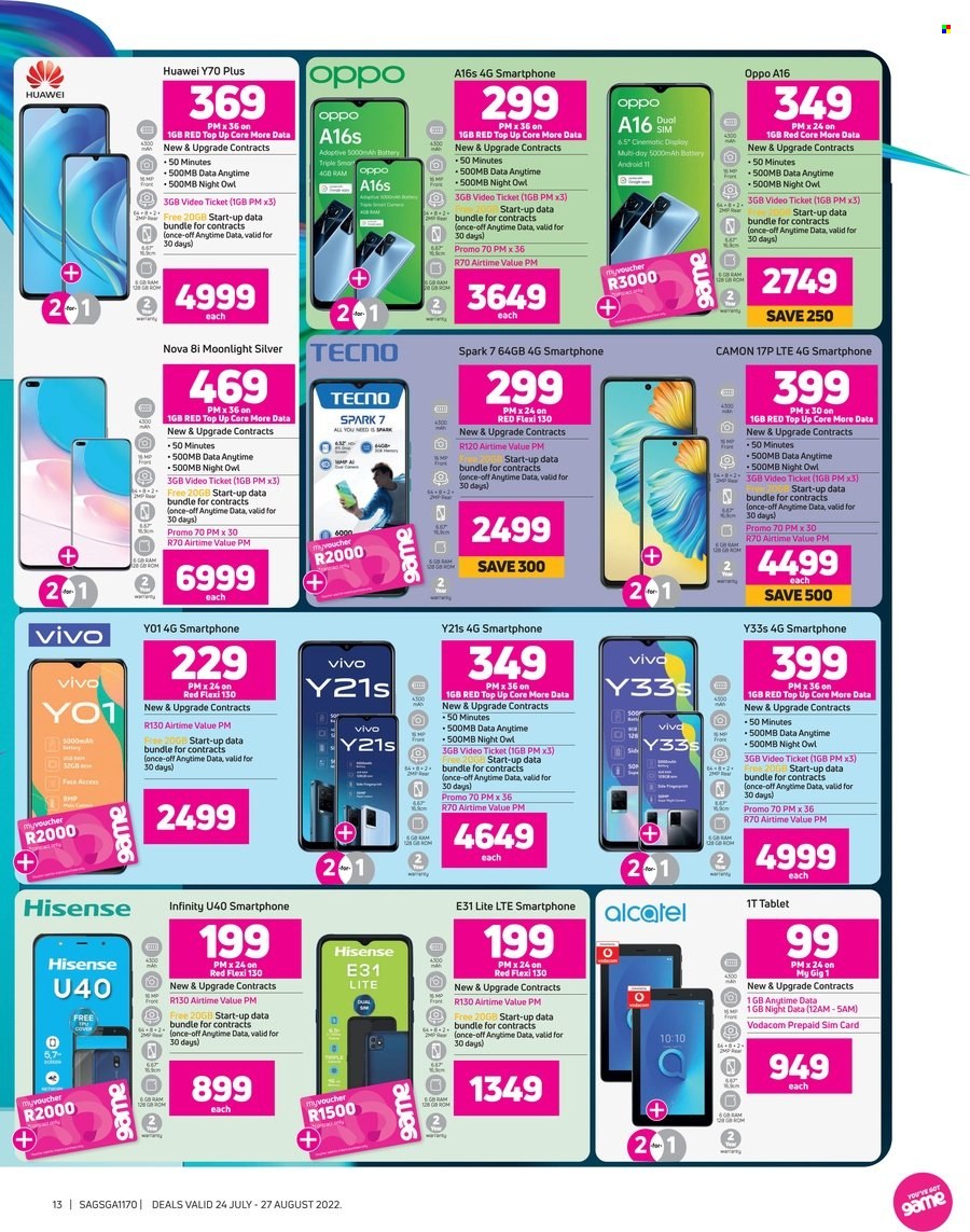 Game specials - 24/07/2022 - 27/08/2022. Page 13
