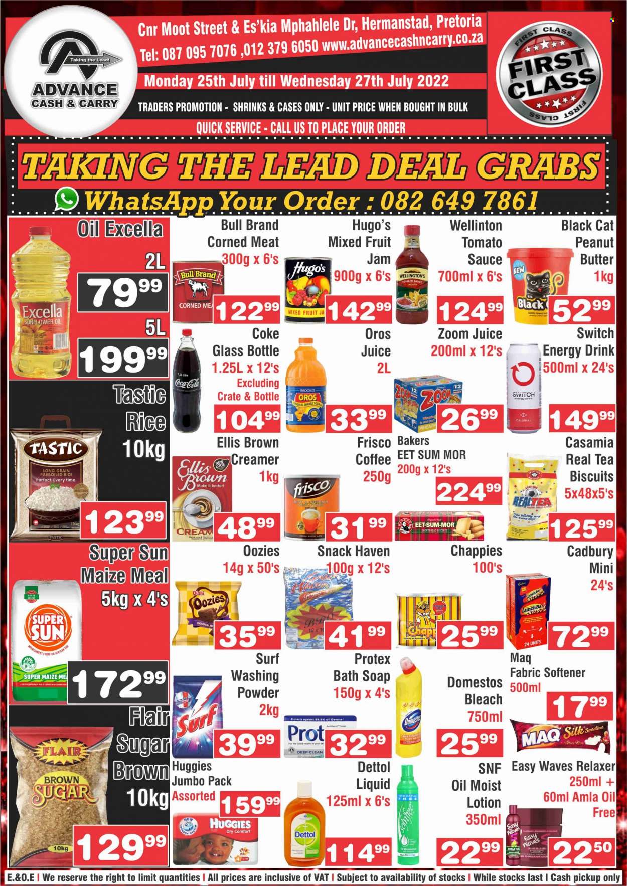 Advance Cash & Carry specials - 25/07/2022 - 27/07/2022. Page 1