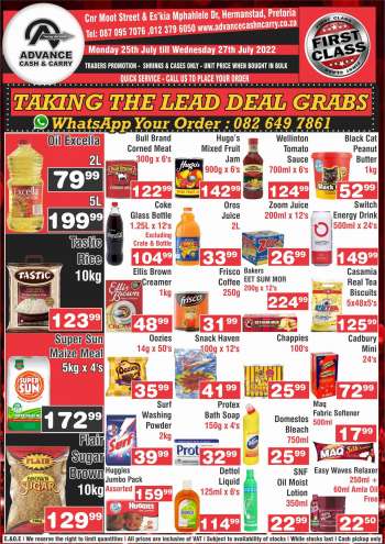 Advance Cash & Carry catalogue  - 25/07/2022 - 27/07/2022.