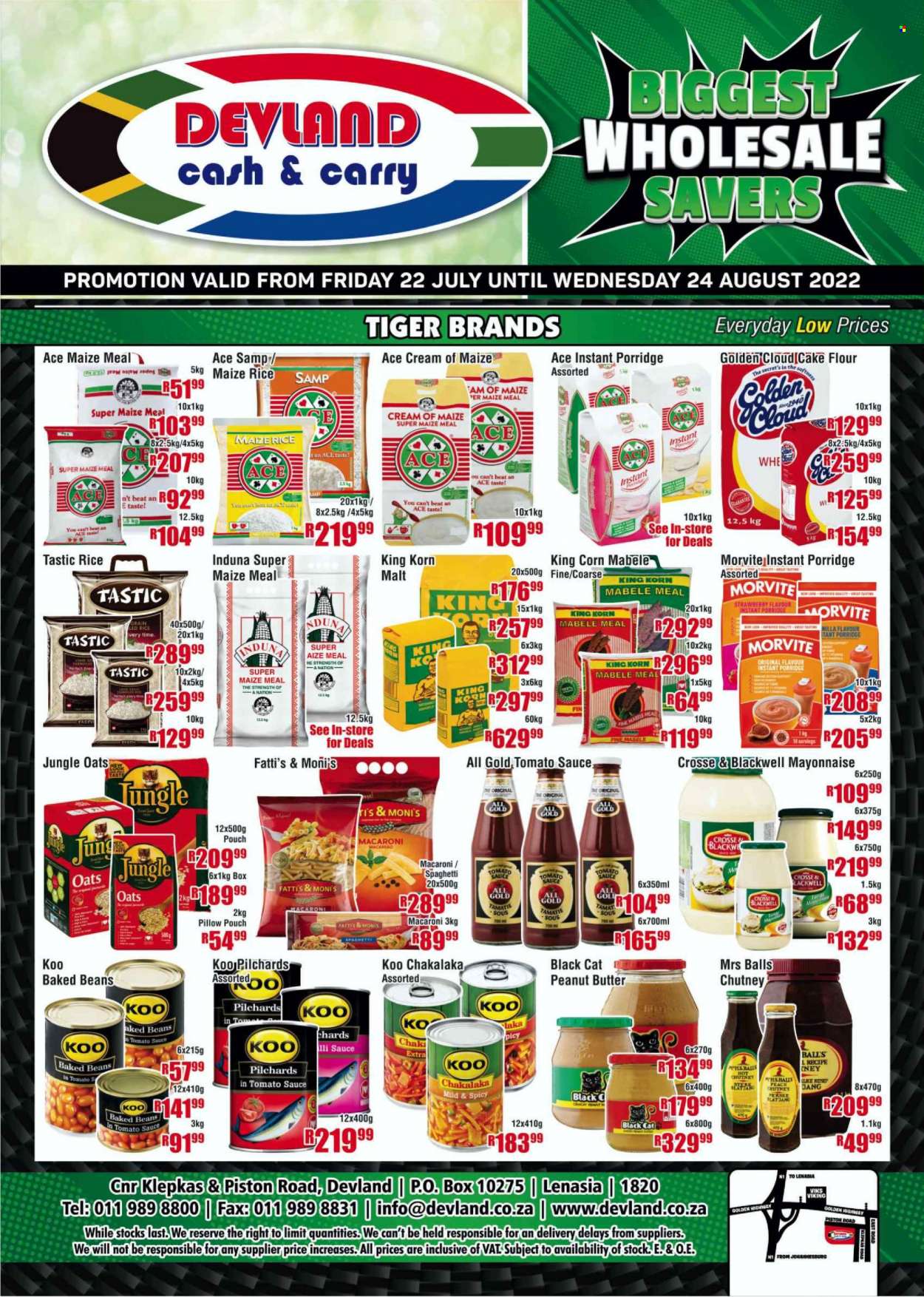 Devland specials - 22/07/2022 - 24/08/2022. Page 1