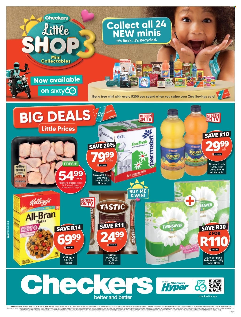 Checkers specials - 25/07/2022 - 07/08/2022. Page 1