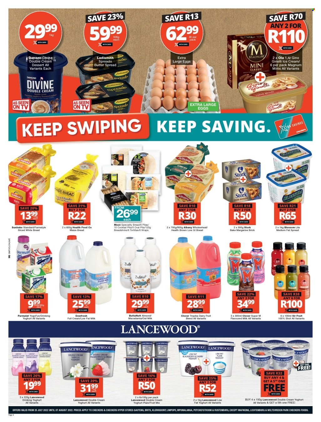 Checkers specials - 25/07/2022 - 07/08/2022. Page 4