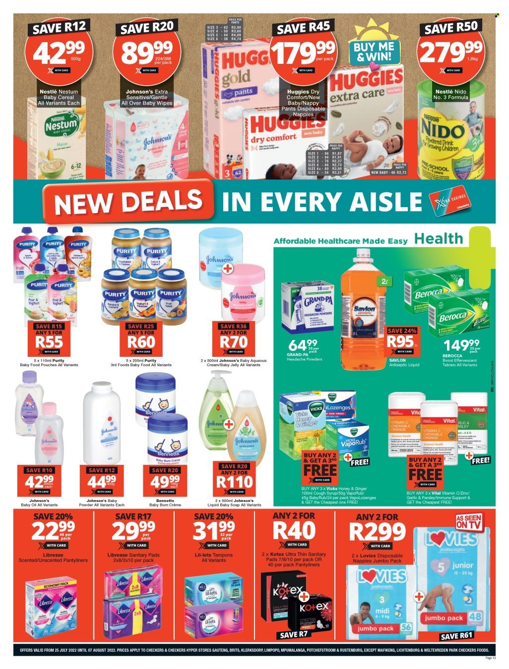 Checkers specials - 25/07/2022 - 07/08/2022. Page 13
