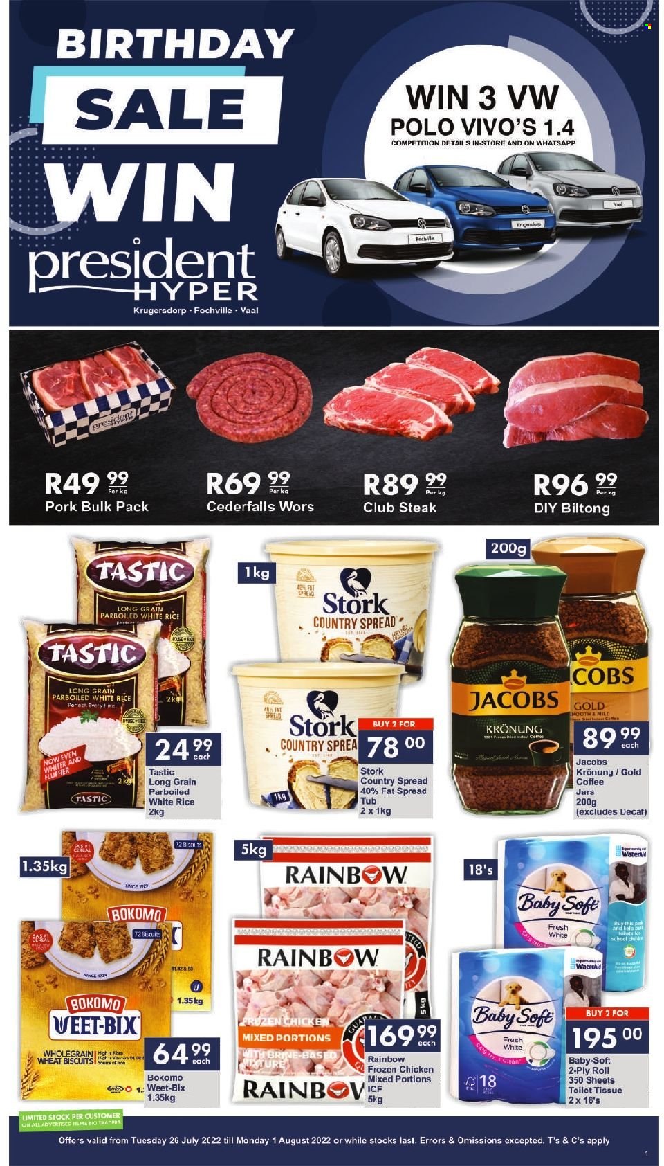 President Hyper specials - 26/07/2022 - 01/08/2022. Page 1