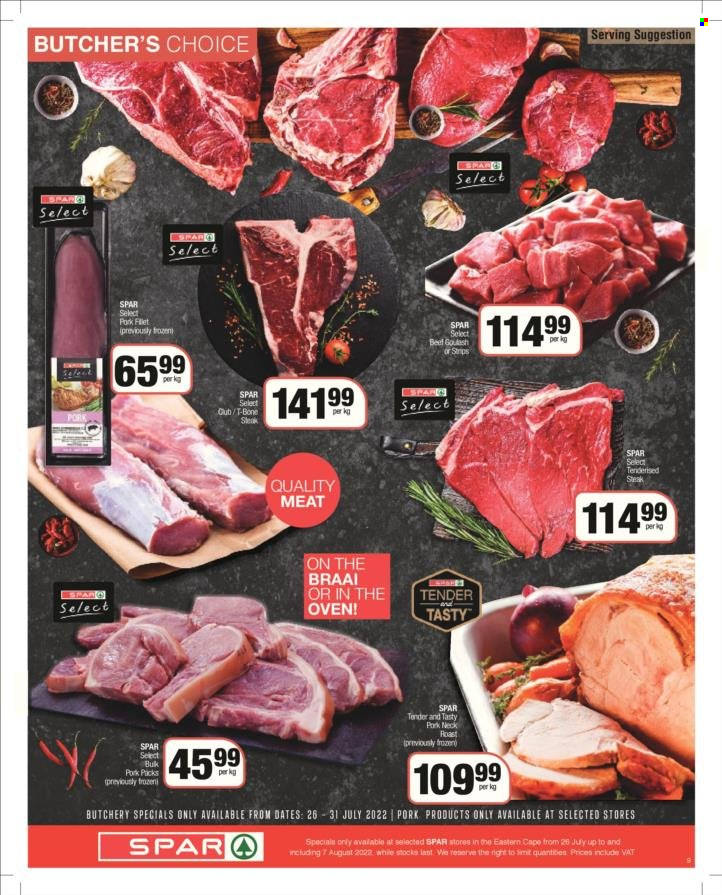SPAR specials - 26/07/2022 - 07/08/2022. Page 9