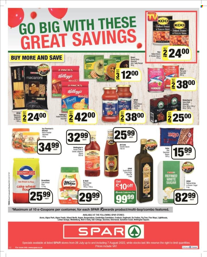 SPAR specials - 26/07/2022 - 07/08/2022. Page 12