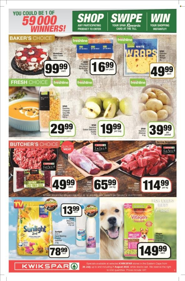 SPAR specials - 26/07/2022 - 07/08/2022. Page 3