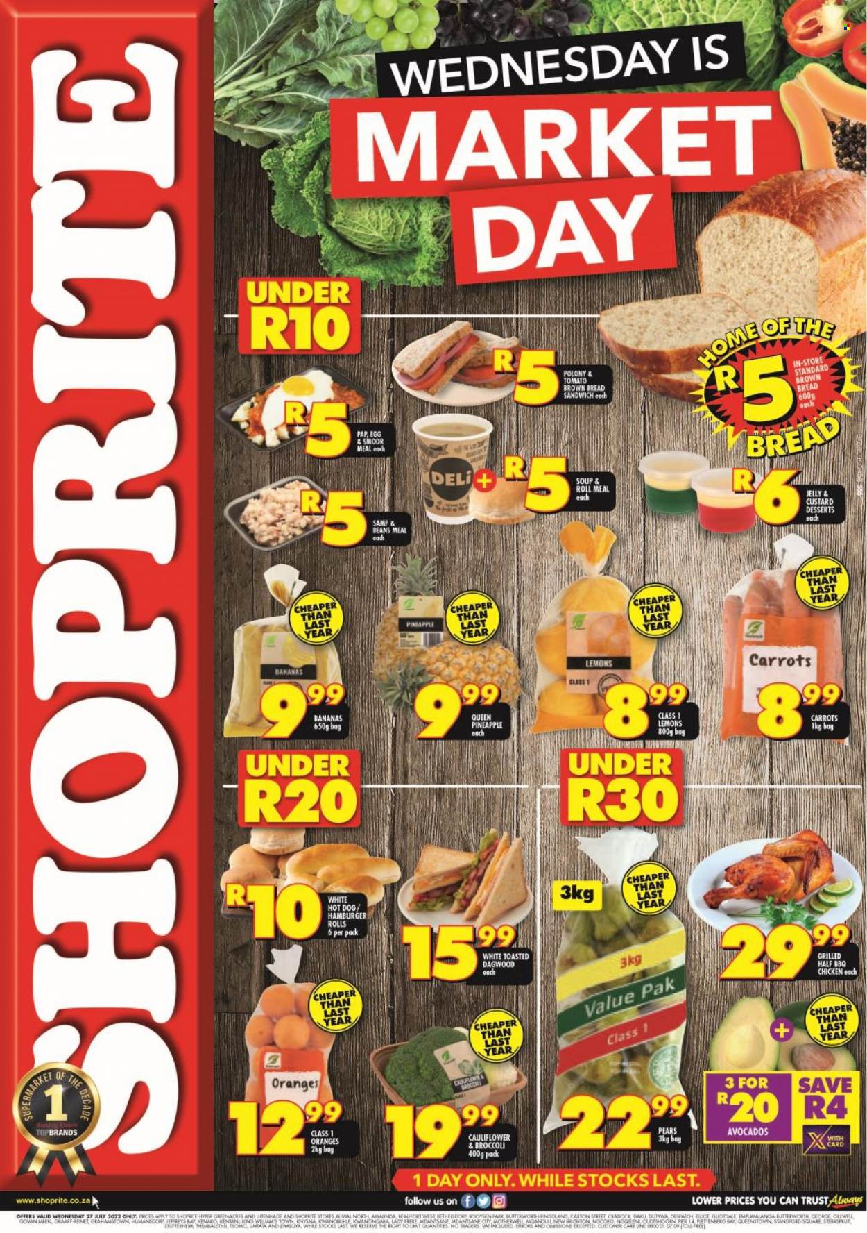 Shoprite specials - 27/07/2022 - 27/07/2022. Page 1