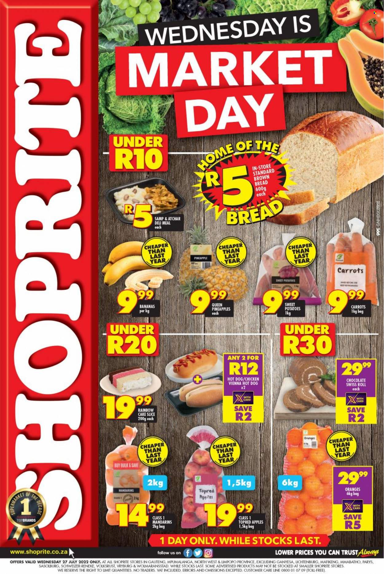 Shoprite specials - 27/07/2022 - 27/07/2022. Page 1
