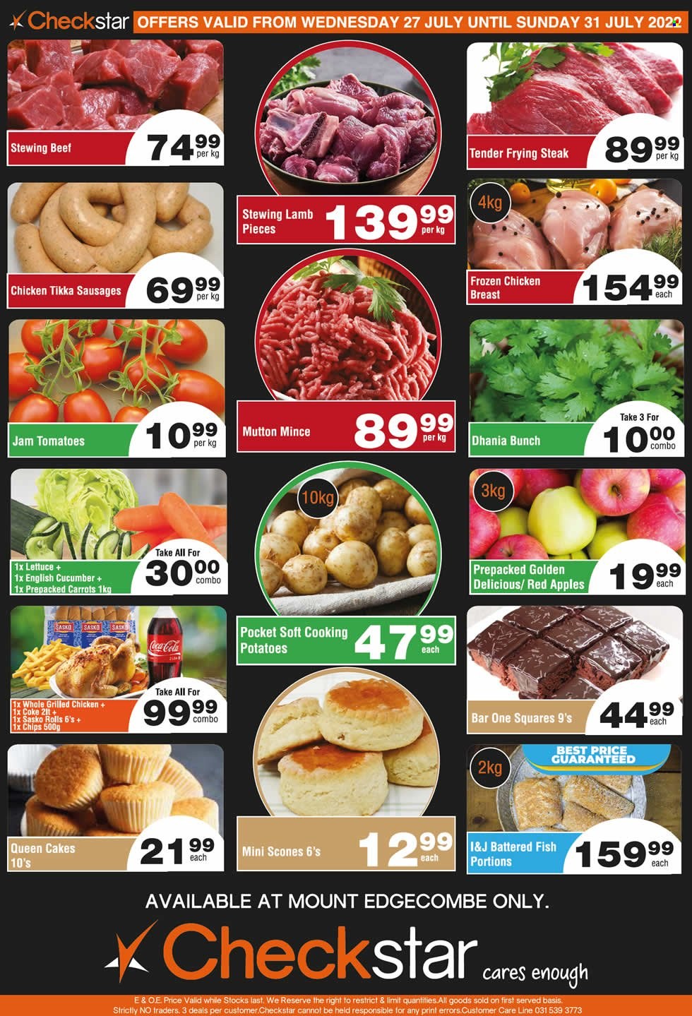 Checkstar specials - 27/07/2022 - 31/07/2022. Page 1