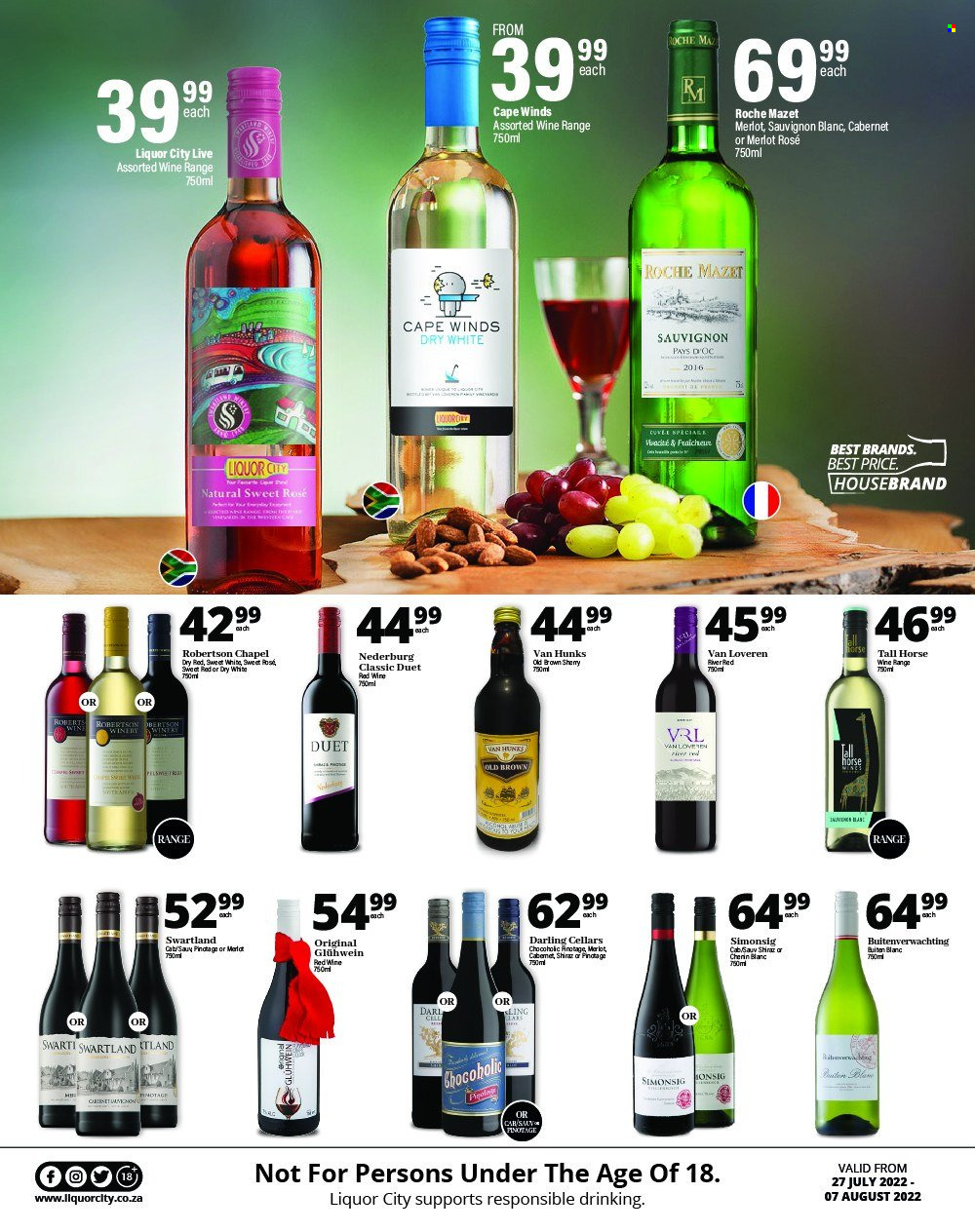 Liquor City specials - 27/07/2022 - 07/08/2022. Page 2
