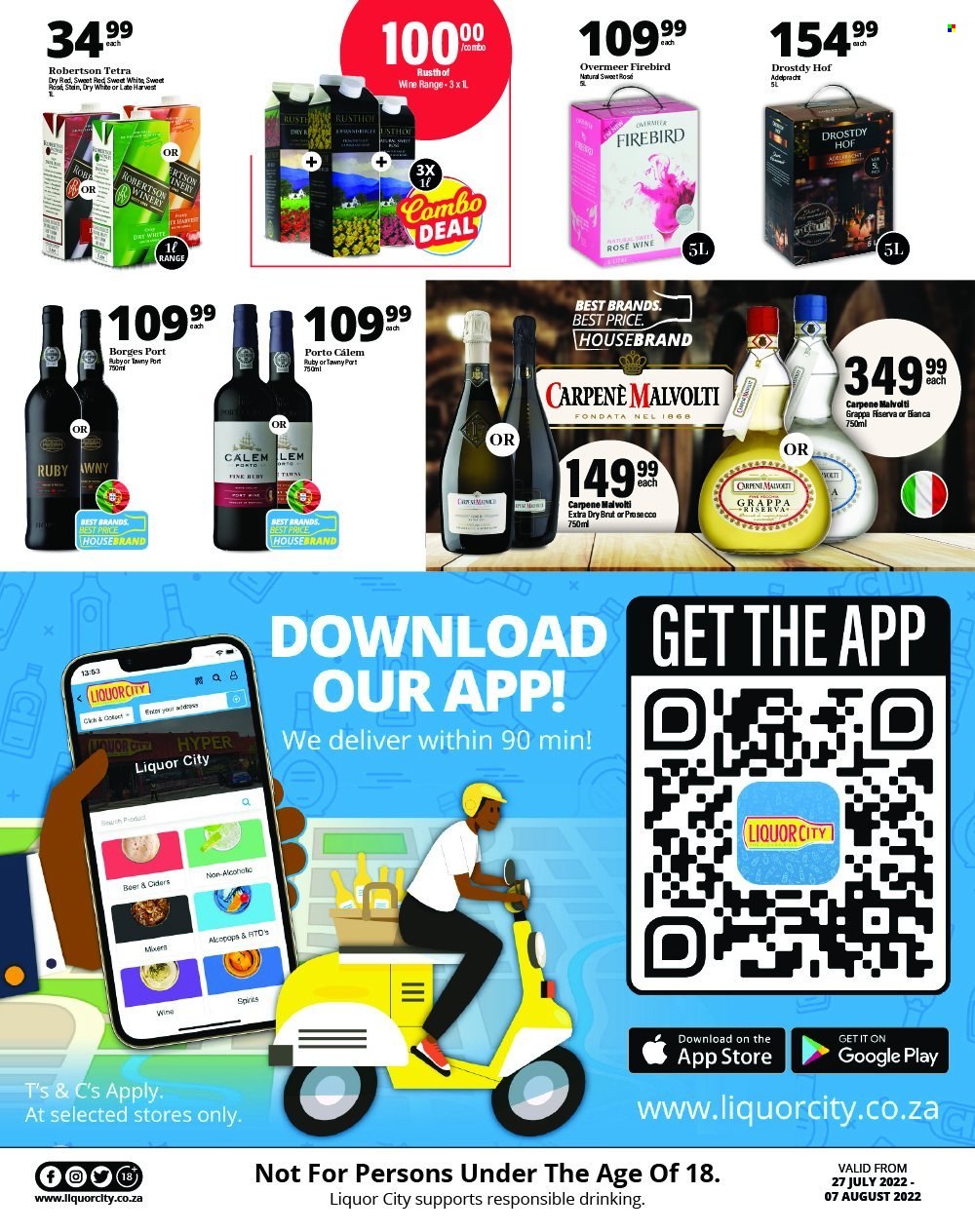 Liquor City specials - 27/07/2022 - 07/08/2022. Page 4