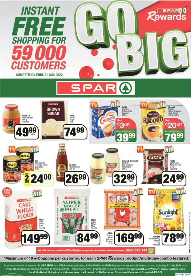 SPAR specials - 26/07/2022 - 31/07/2022. Page 1