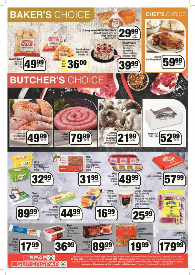 SPAR specials - 26/07/2022 - 31/07/2022. Page 6