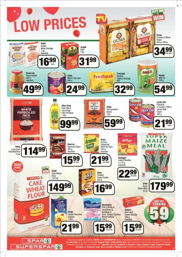 SPAR specials - 26/07/2022 - 31/07/2022. Page 7