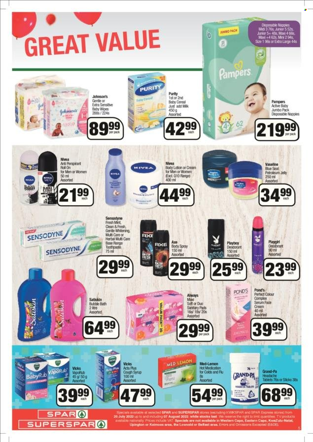 SPAR specials - 26/07/2022 - 31/07/2022. Page 9